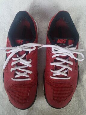 Nike Men's Free TR Varsity Red Black White 442031-601 Size 8.5